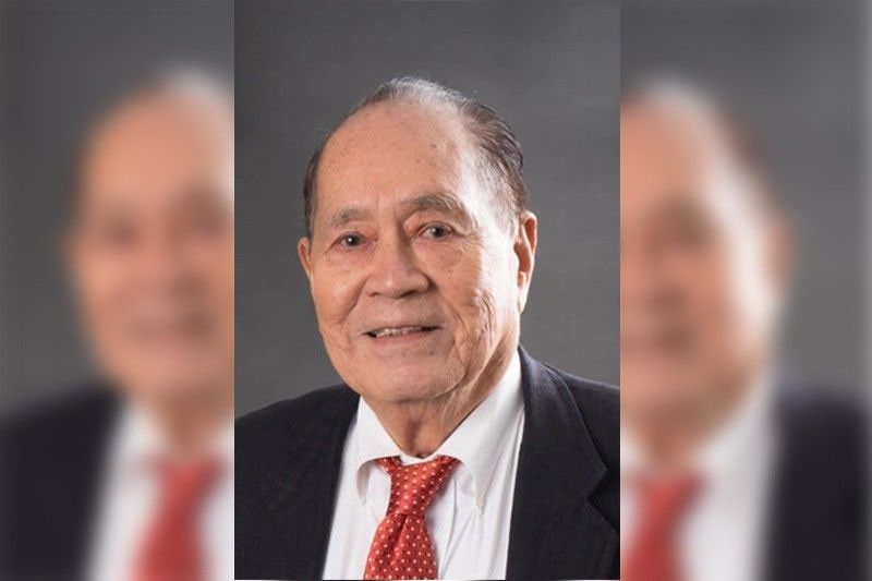 Former ABS-CBN vice chairman Augusto Lopez, 95