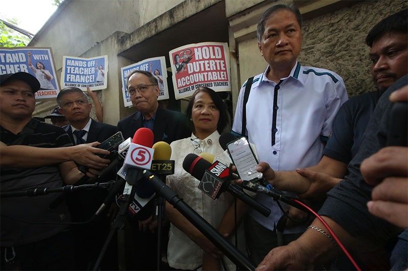 Castro appeals DOJ dismissal of complaint vs Duterte