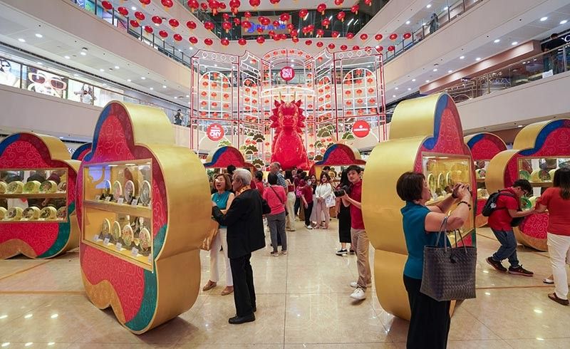 SM Supermalls welcomes Year of the Dragon with Chan Lim's 50th-anniversary art exhibit