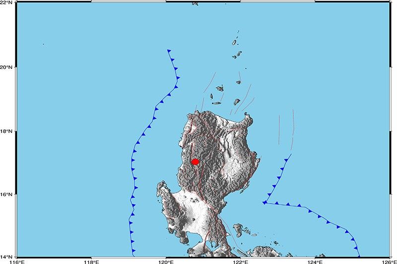 Magnitude 4.9 quake jolts Mt. Province