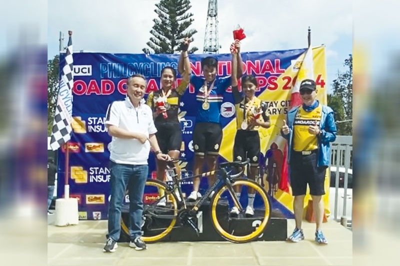 3rd gold ni Bonilla; Rombaon, Krogg wagi sa road races