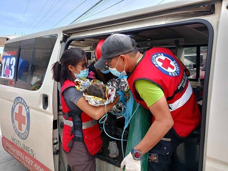 3-anyos nahukay nang buhay sa Davao landslide