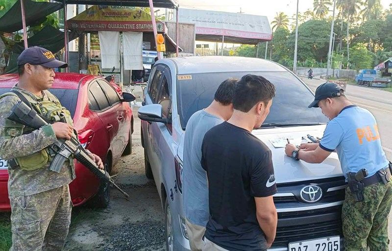 2 from Marawi with gun, shabu in car arrested in Davao City