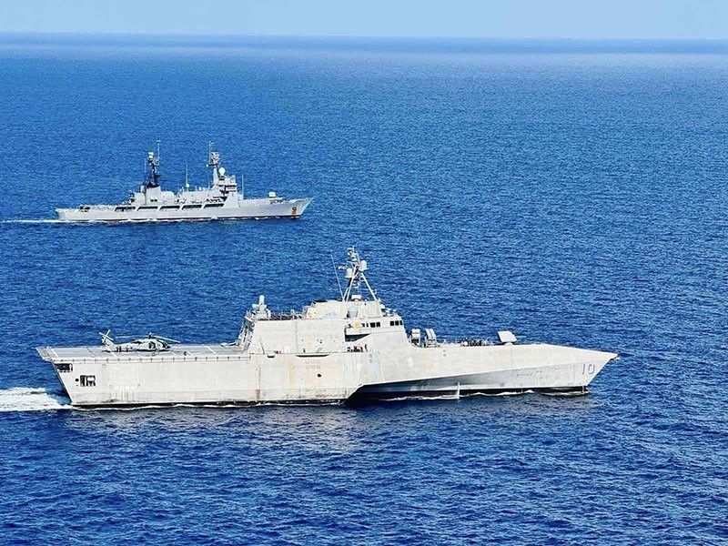 Philippines, US hold third joint patrol in South China Sea