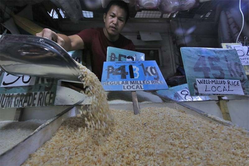 Rice inventory up 10 percent in January