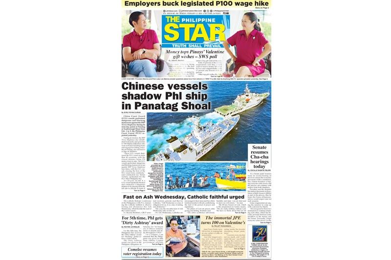 The STAR Cover February 12 2024 Philstar Com   Star 2024 02 11 22 50 58 