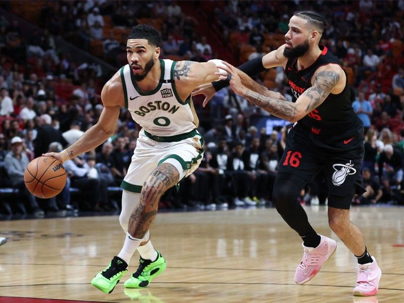 Celtics hold off Heat in bruising NBA clash