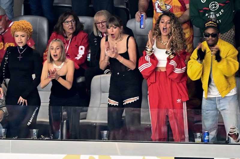 Superstar fan: Swift cheers on beau Kelce at Super Bowl