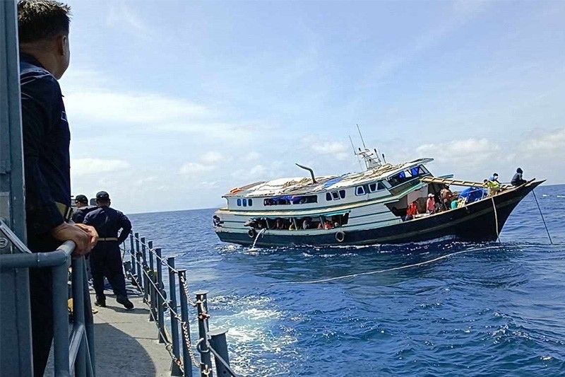 78 passengers, 7 crewmen of distressed boat in Tawi-Tawi rescued