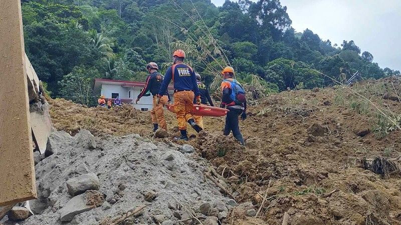 Patay sa Davao de Oro landslide lumobo sa 92