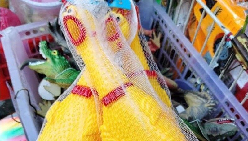 Watchdog warns Filipinos from buying 'chicken toy' due to toxic chemicals