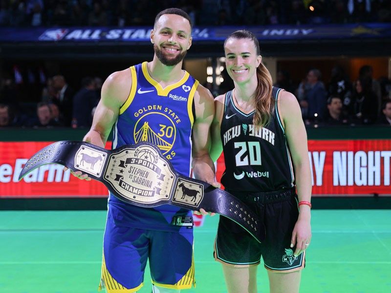 Curry edges Ionescu in NBA-WNBA 3-point shootout at All-Star Game