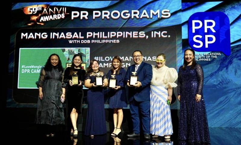 Mang Inasal awarded for PR excellence by Quill, Anvil awards