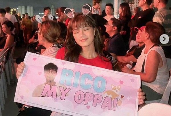Maris Racal proves she's Rico Blanco's No. 1 fan at Rivermaya reunion