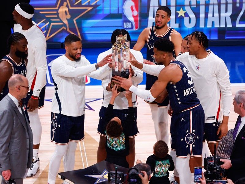Lillard drops 39 points as East cruises to record win in NBA All-Star Game