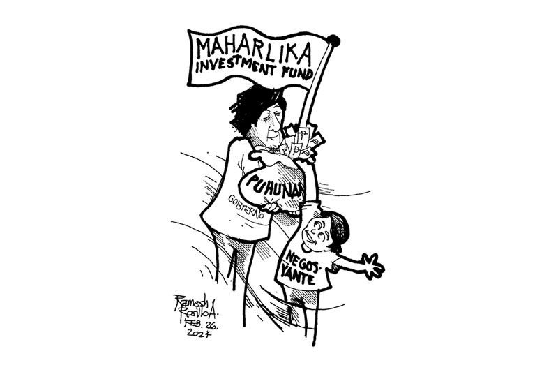 EDITORYAL - Maharlika funds i-invest og tarong