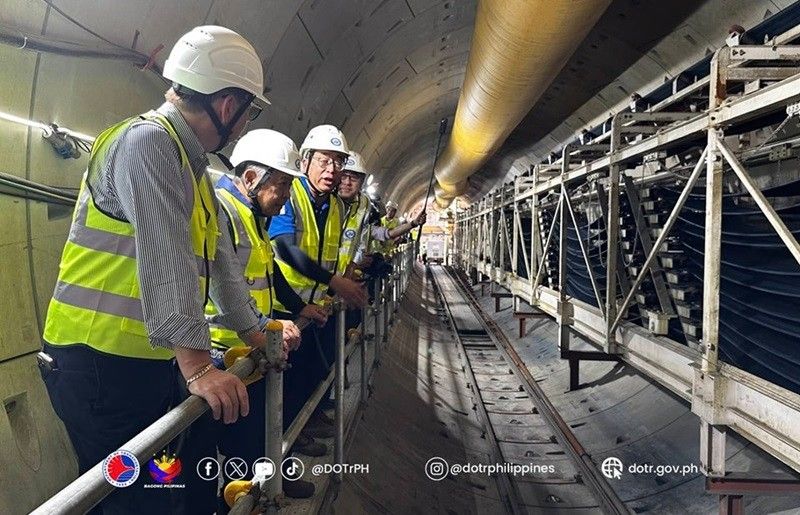 Metro Manila Subway project now ‘40% complete,’ says DOTr