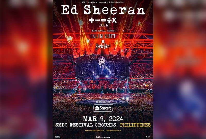 Ben&Ben to perform as special guest at Ed Sheeran '+ - = Ã· x Tour' in the Philippines; Gen Ad section added