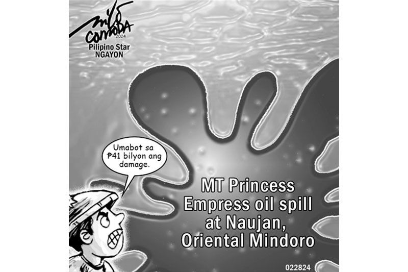 EDITORYAL â�� Oil spill sa Mindoro