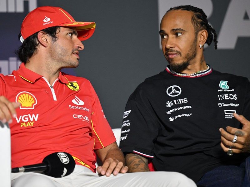 Hamilton admits 'it's a shock' as Mercedes top Bahrain practice