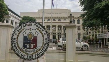 This file photo shows the Supreme Court of the Philippines in Manila. 