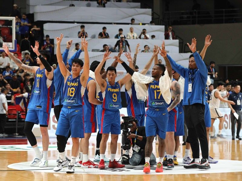 Gilas improves 1 spot in FIBA rankings