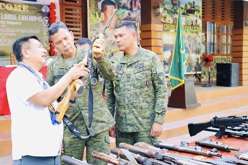 More firearms surrendered by Basilan residents