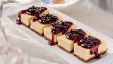 Chef Jill Sandique's Cheesecake Bars