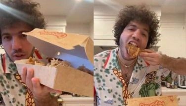 'Lumpia Queen' trolls Benny Blanco with Jollibee Spaghetti