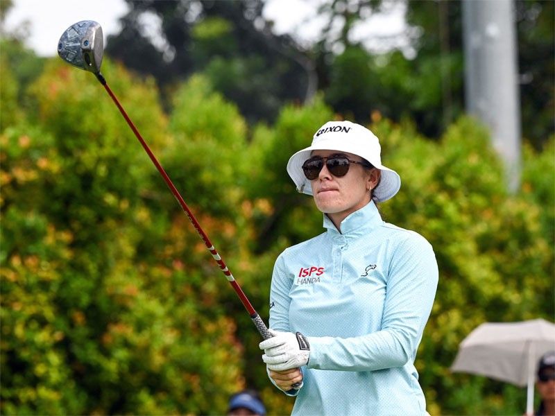 Green pulls abreast with Kim; Pagdanganan fades with 77