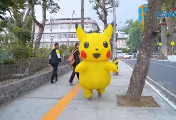 ‘Pikachu’ collapses at Panagbenga Festival 2024