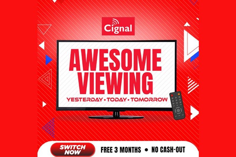 Cignal pay TV, â��awesome choiceâ�� pa rin