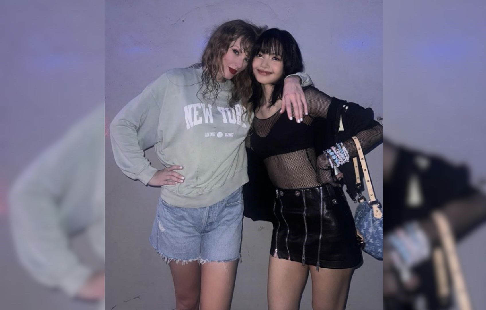Blackpink's Lisa snaps photo with Taylor Swift in Singapore