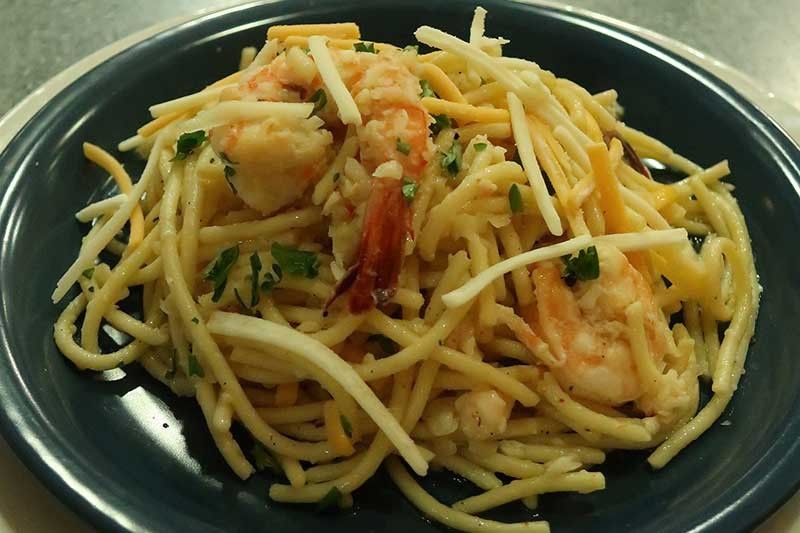Recipe: Shrimp Pasta for Lent