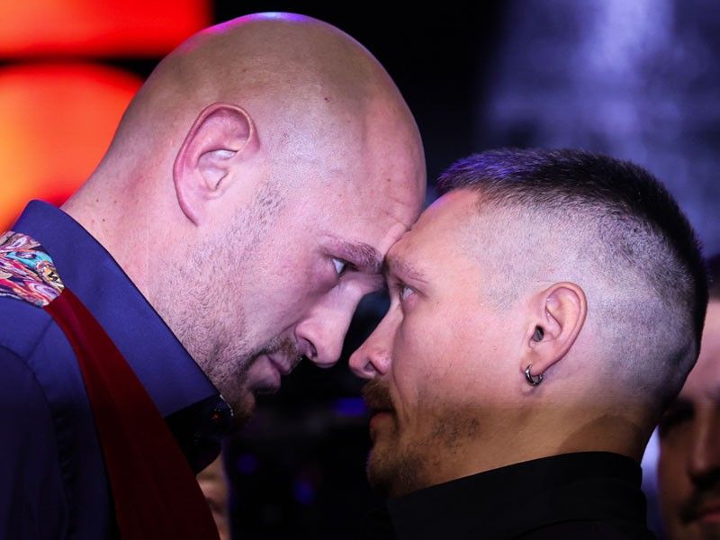 Fury ready to fight Usyk with 'blood everywhere' despite cut eye