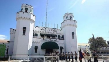 This file photo shows the New Bilibid Prison in Muntinlupa City.