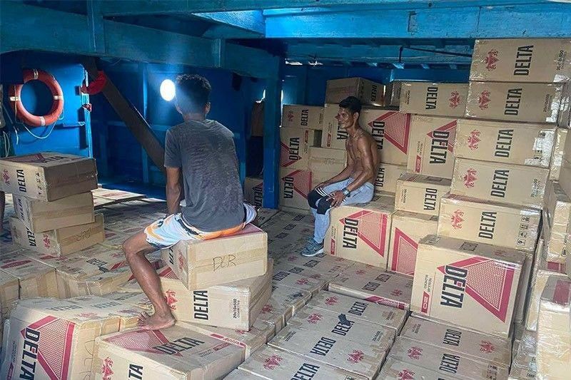 P64 million smuggled cigarettes seized off Tawi-Tawi