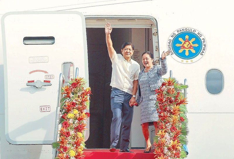 Marcos departs for Berlin, Prague