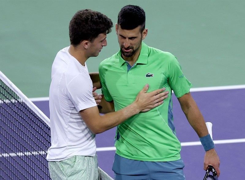 Lucky loser extends luck, upsets Djokovic