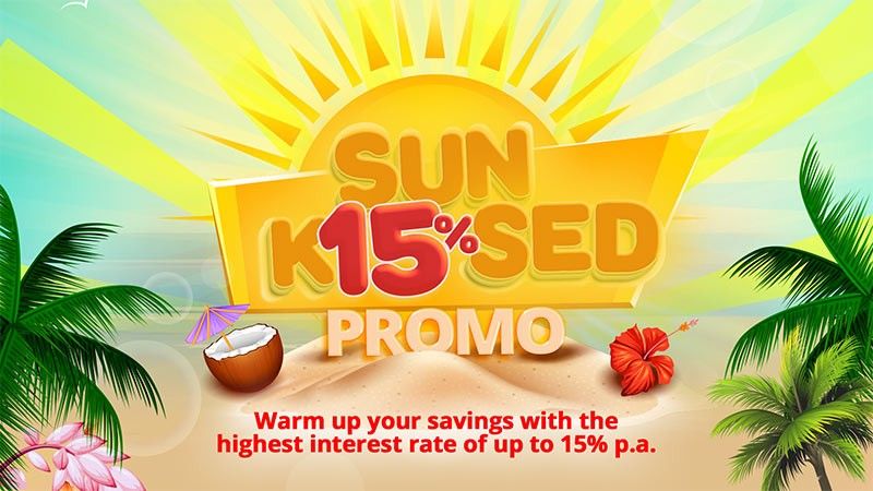 Earn the highest interest rate on your savings up to 15% p.a. with CIMB summer promo