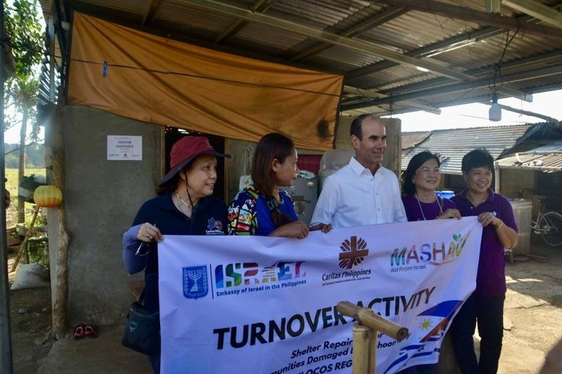 Israel donates shelter repair kits to Typhoon Egay victims