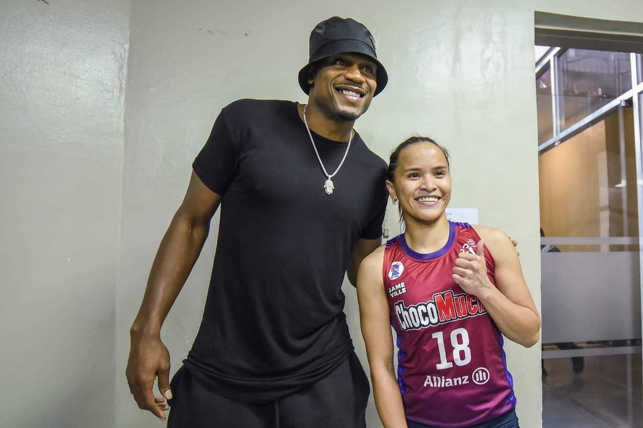 Sisi Rondina, Flying Titans find big fan in Justin Brownlee