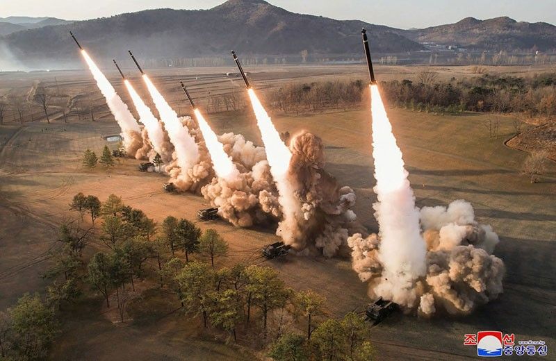 North Korea's Kim oversees artillery drills