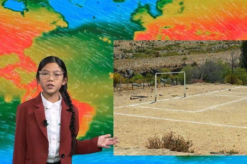 'Weather forecasts' by kids warning about climate to hit TVs globally