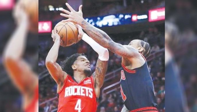 Green kinapitan ng Rockets sa pagpulutan sa Bulls