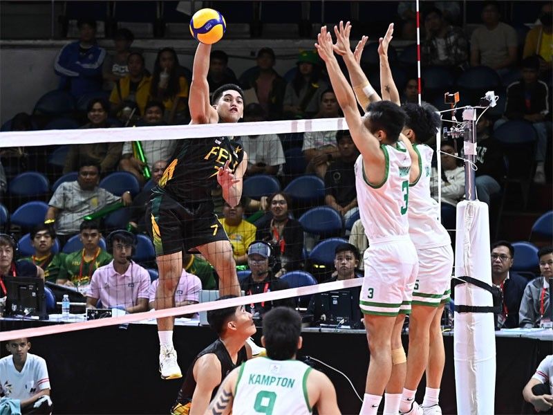 UAAP menâ��s volleyball: Tamaraws win 3rd straight; Falcons sweep Red Warriors