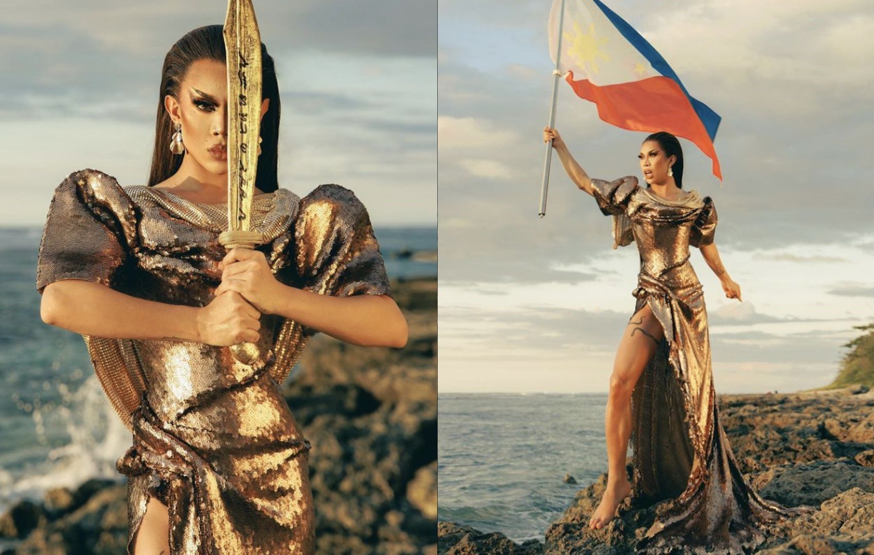 Marina Summers guesting at Miss Universe Philippines 2024 coronation