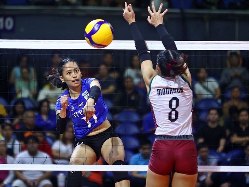 Blue Eagles reassert mastery over Maroons in UAAP women's volleyball