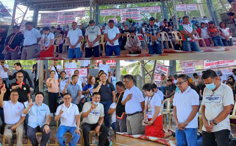 Samal residents rally vs power woes