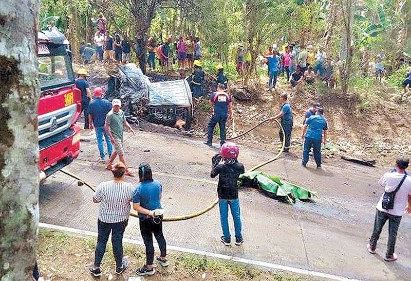 17 die as truck rams van in Cotabato
